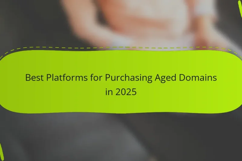 Best Platforms for Purchasing Aged Domains in 2025